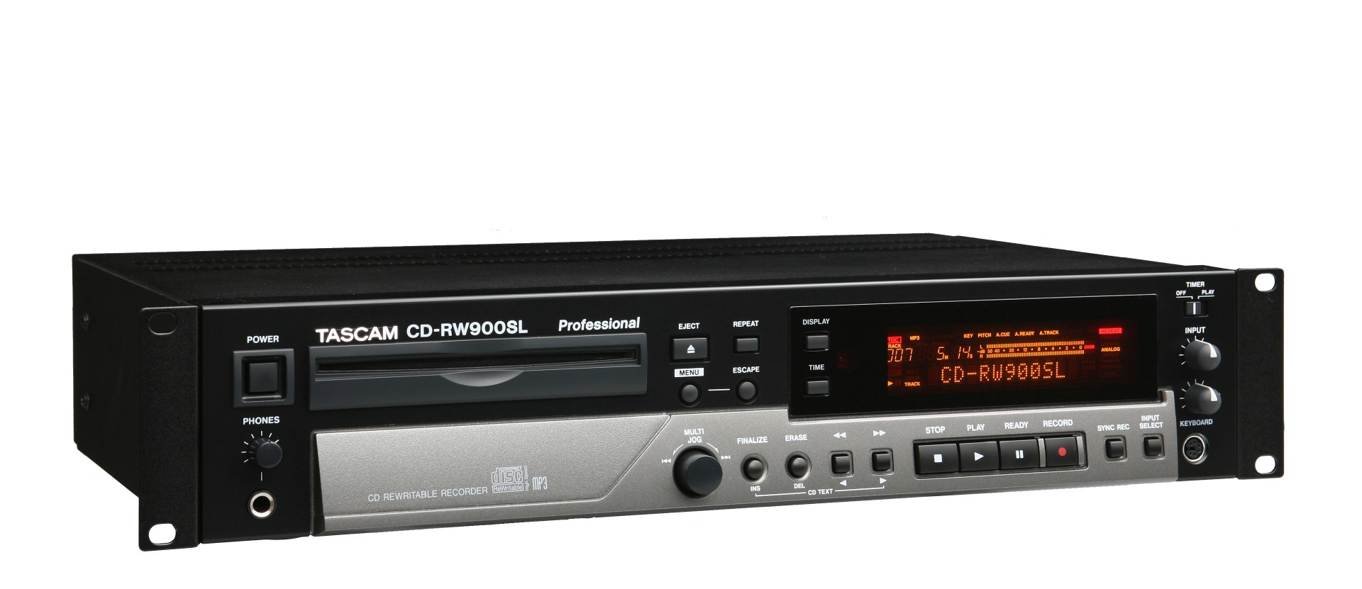 CD-RW900SL | 業務用CDレコーダー | TASCAM (日本)