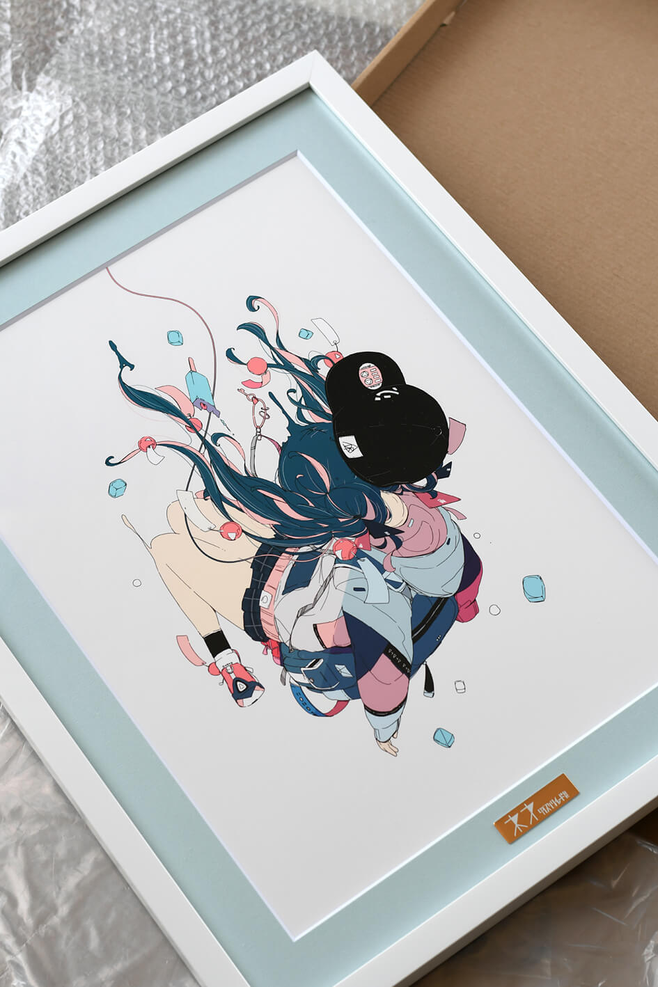 ダイスケ・リチャードさんの複製原画が届いた！の巻: ROAD TO NOWHERE