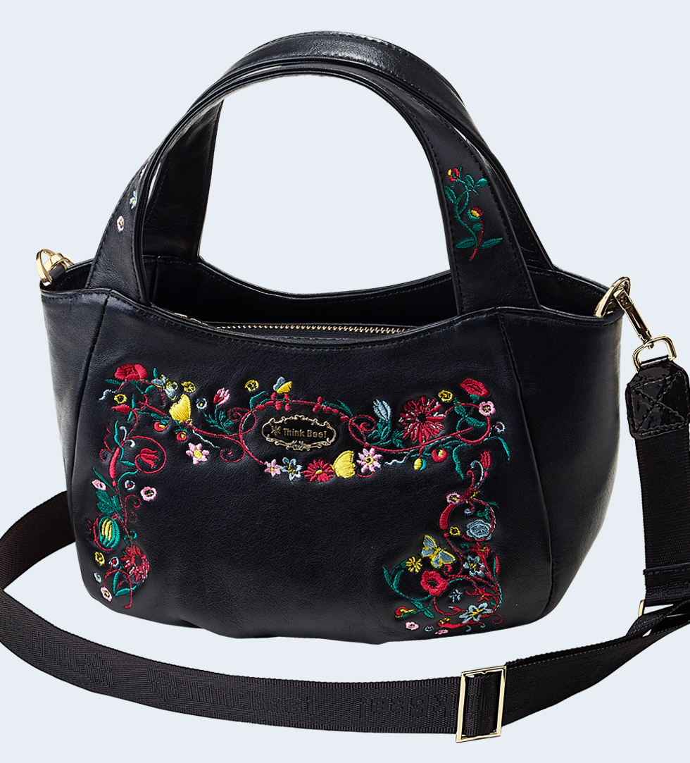 在庫数6 個＞ボヘミアンビー ミニバッグ（2ウェイタイプ） / Think Bee