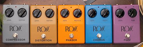 伝説の ROSS ( ロス )のペダルがJHS Pedalsで復刻！！ | エレキギター