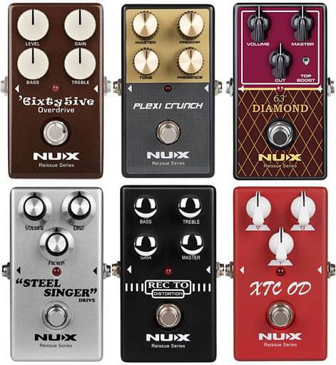 NUXから魅力的なペダル8種が登場！！ | エレキギター情報 TGR