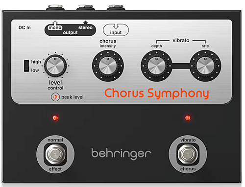 BEHRINGERからCE-1系コーラス＆オクターブファズが登場！伝説の名機を