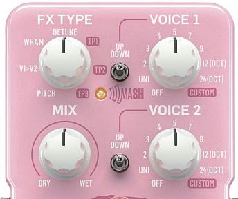 TC ELECTRONIC ピッチシフター/オクターバーカタログ | エフェクター大全集