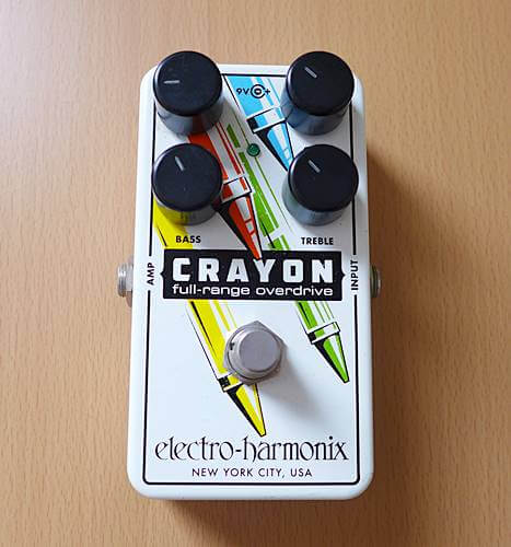 レビュー】ELECTRO-HARMONIX Crayon｜魅力はクラスAアンプをドライブ