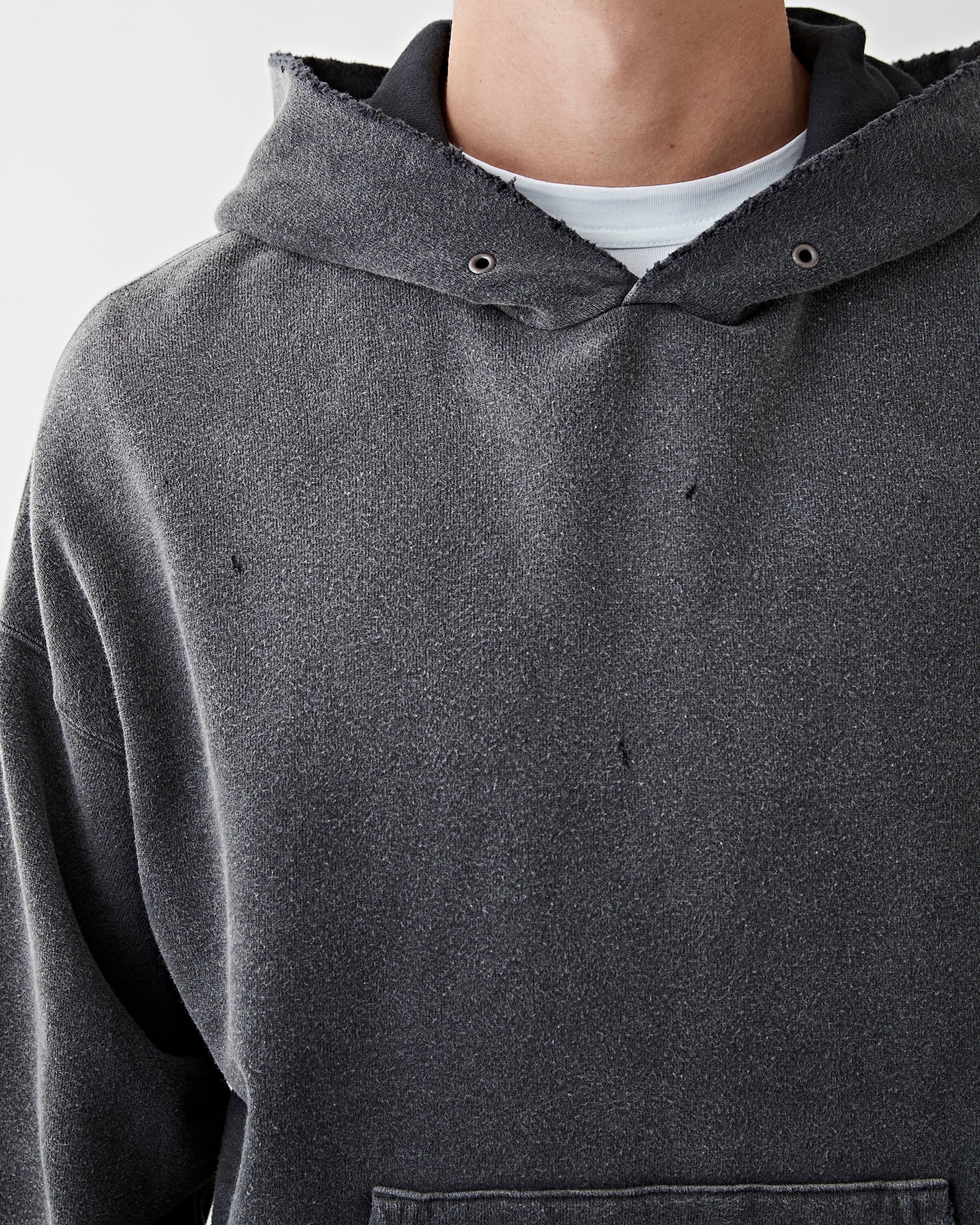 Visvim – Jumbo SB Hoodie P.O. Crash Black – Tenue de Nîmes