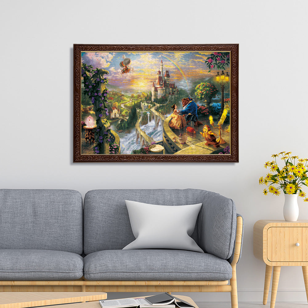 キャンバス スタイル ジグソーパズル 1000ピース「Beauty and the