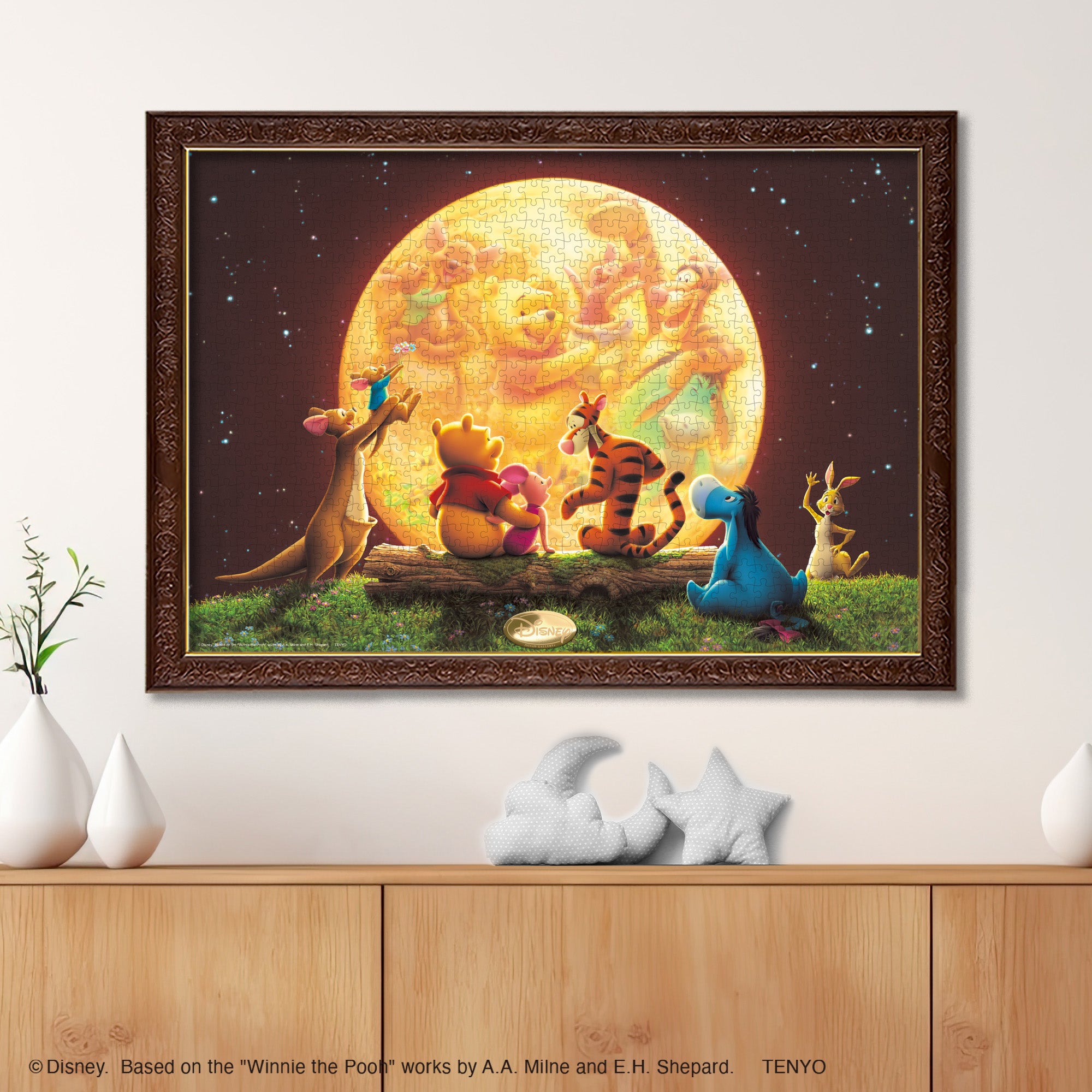 光る ジグソーパズル 1000ピース 「ムーンライト パーティー（くまの