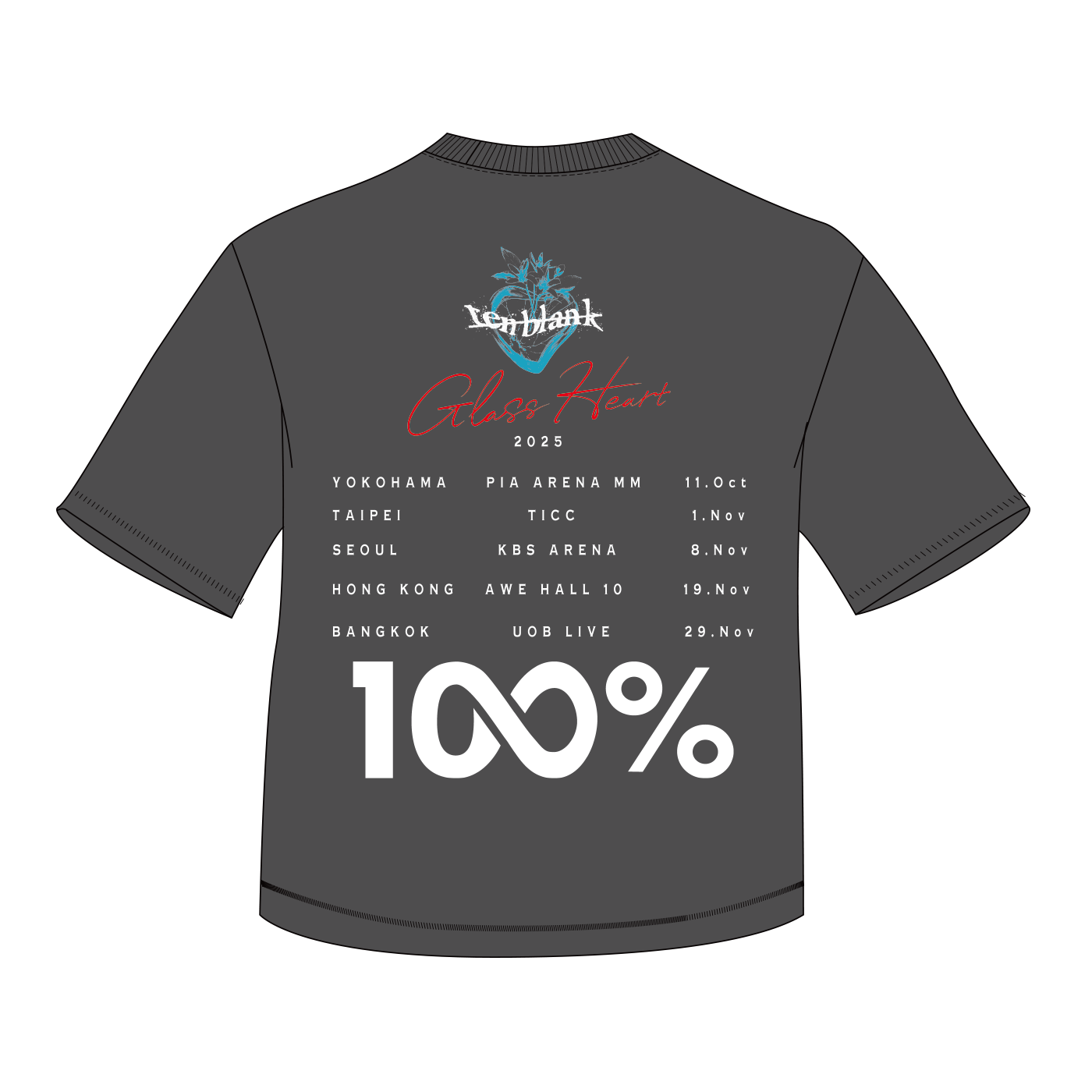 TENBLANK×©SAINT Mxxxxxx (セント マイケル)スペシャルコラボ Tシャツ