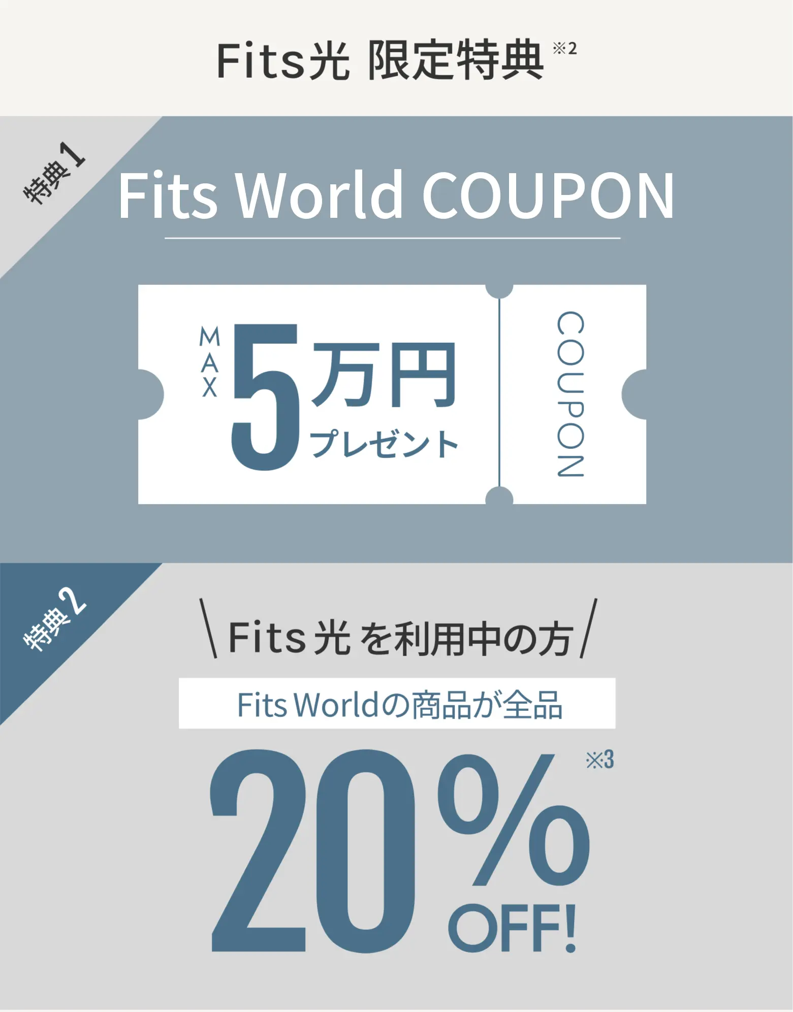 Fits光お申し込み