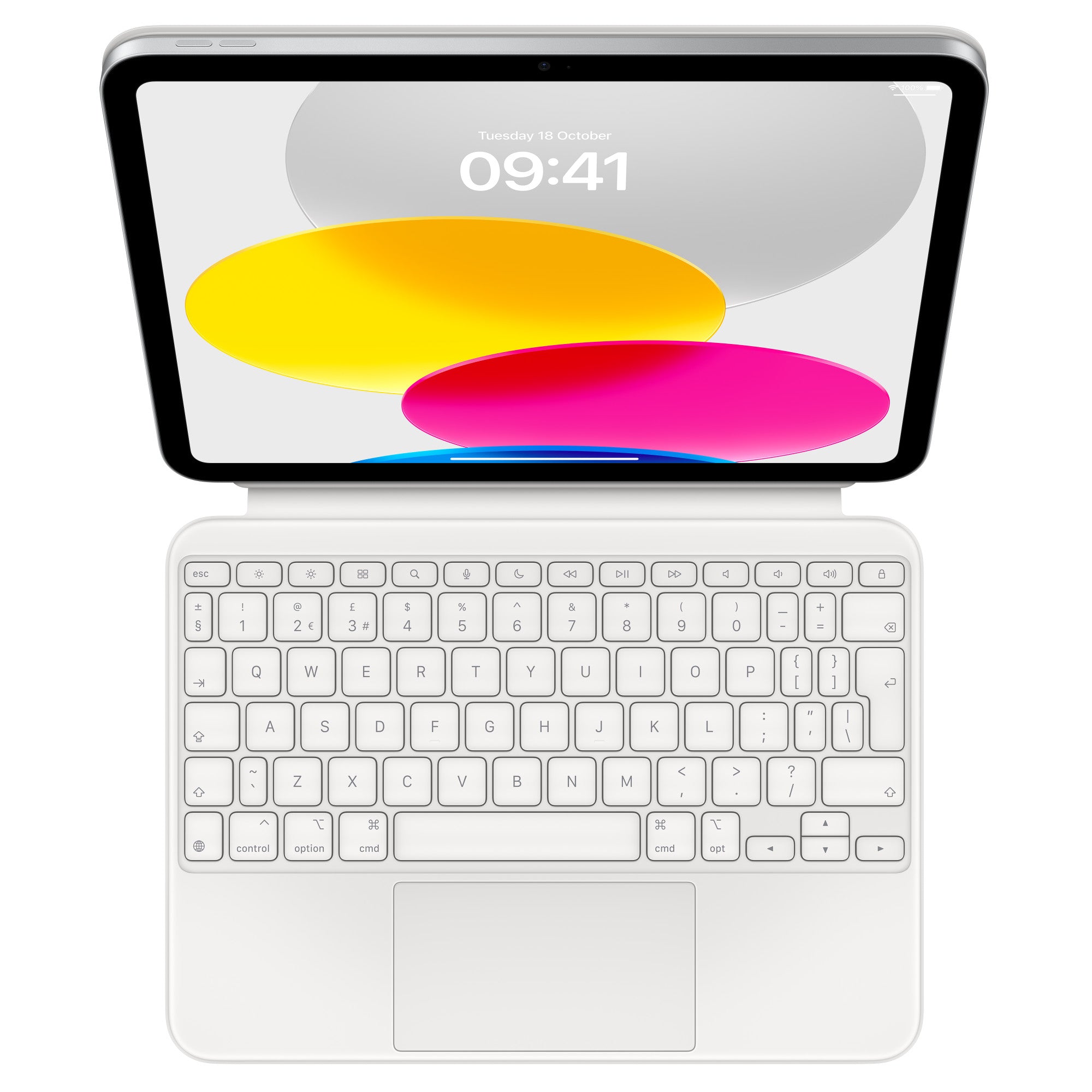 Apple Magic Keyboard Folio – White – iPad 10.9