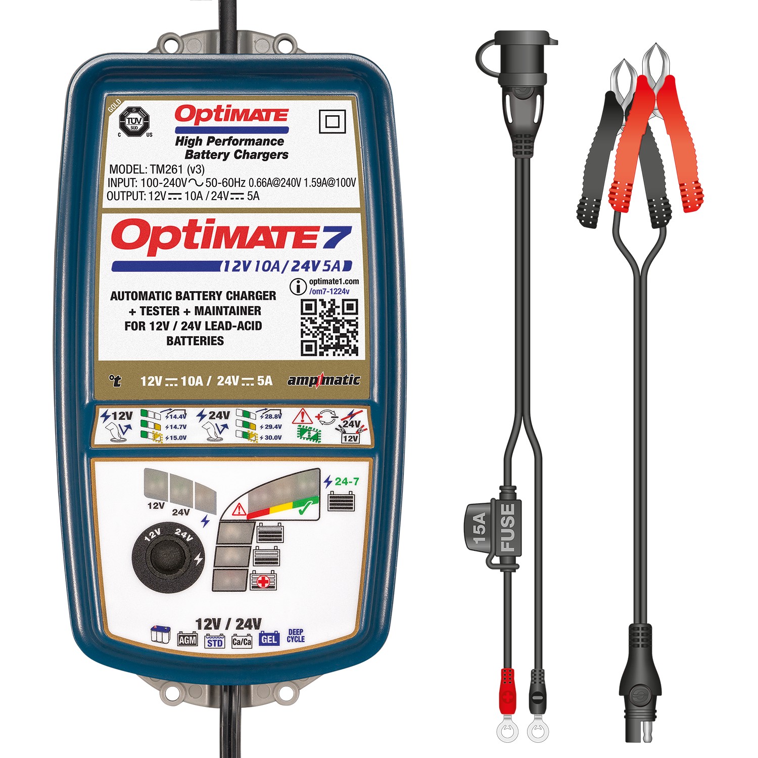 OptiMate 7 12V/24V - テックメイトジャパン㈱