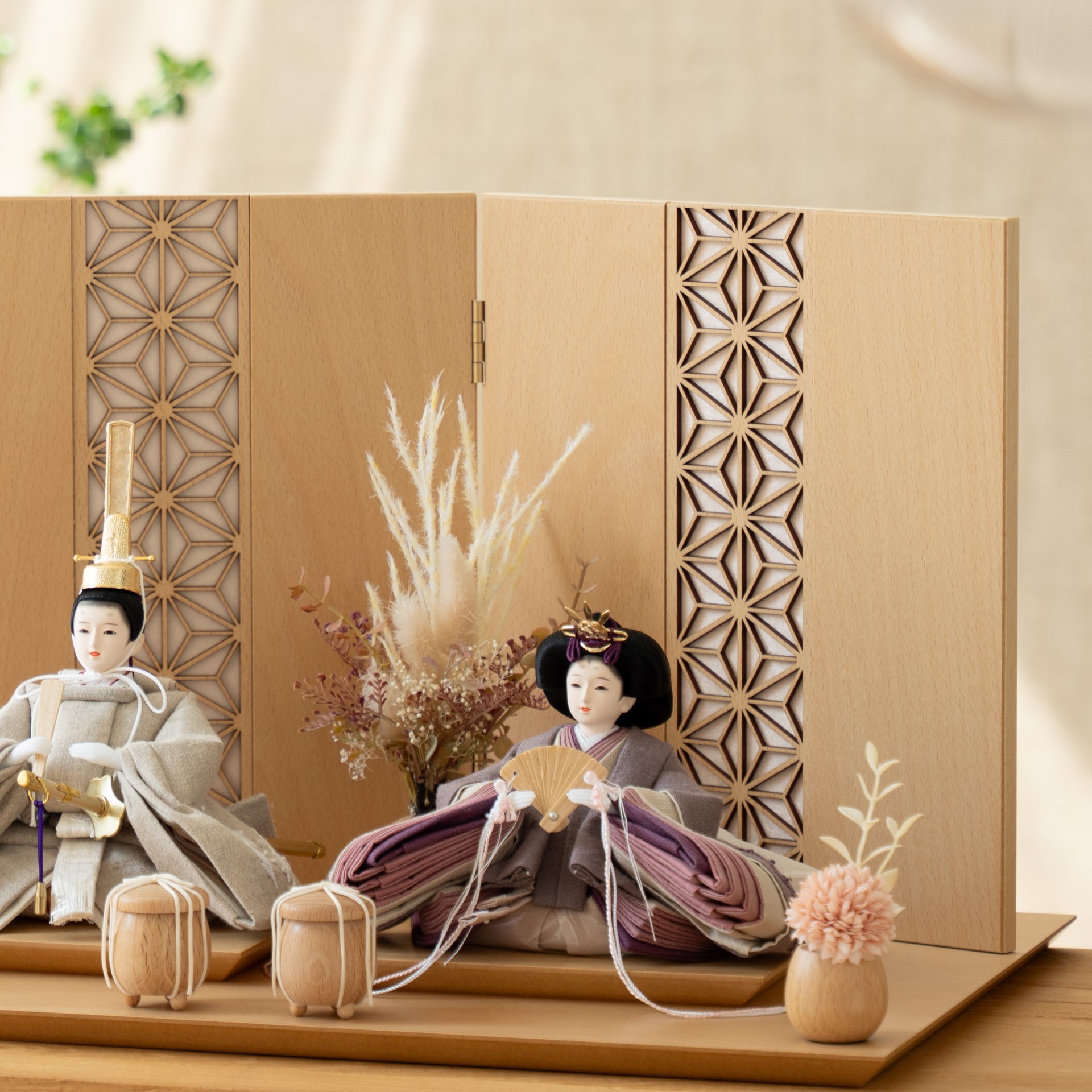 雛人形の「道具」完全ガイド｜雪洞・屏風・貝桶・桜橘…飾りの意味と