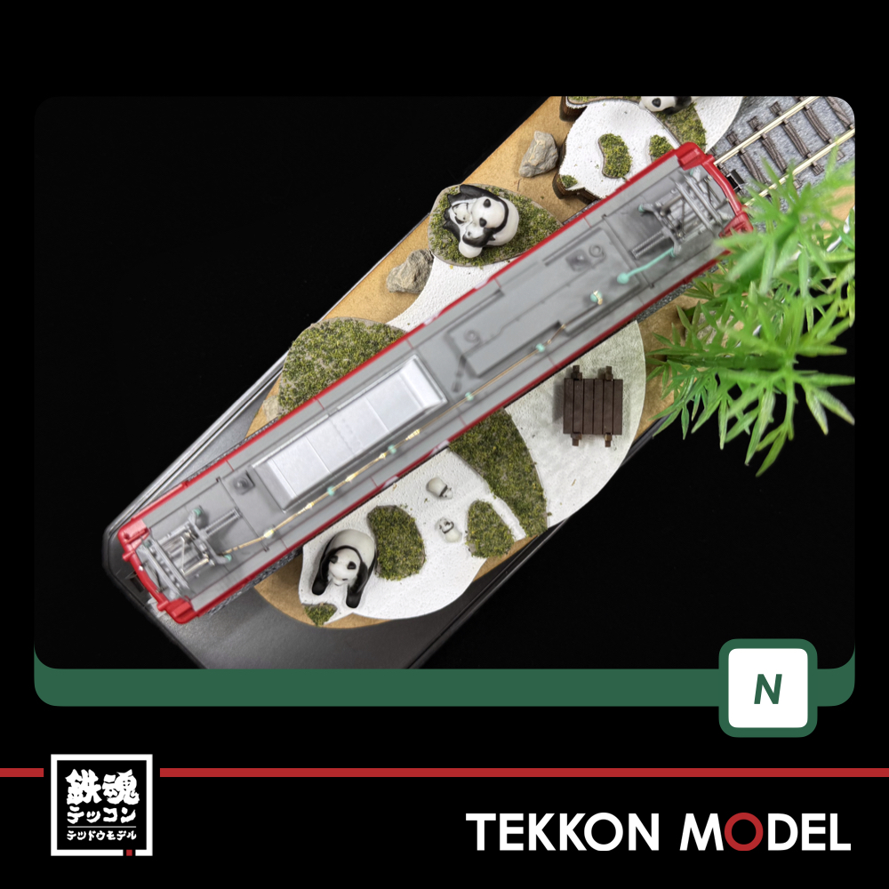 Nｹﾞｰｼﾞ KATO 3066-F EF81 95 ﾚｲﾝﾎﾞｰ塗装機 - 鉄魂模型