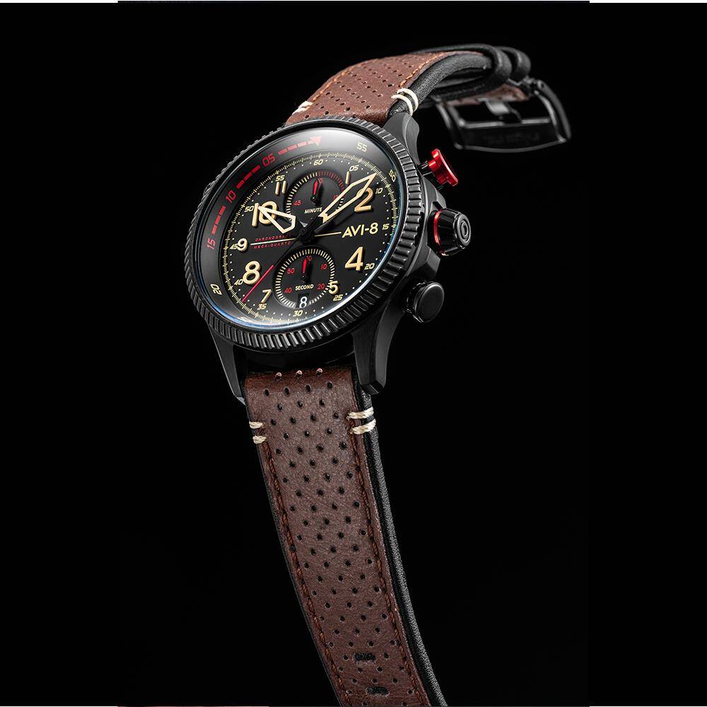 HAWKER HUNTER DUKE AV-4080-04 (Seiko VK61 Mekanizmalı) Erkek Kol