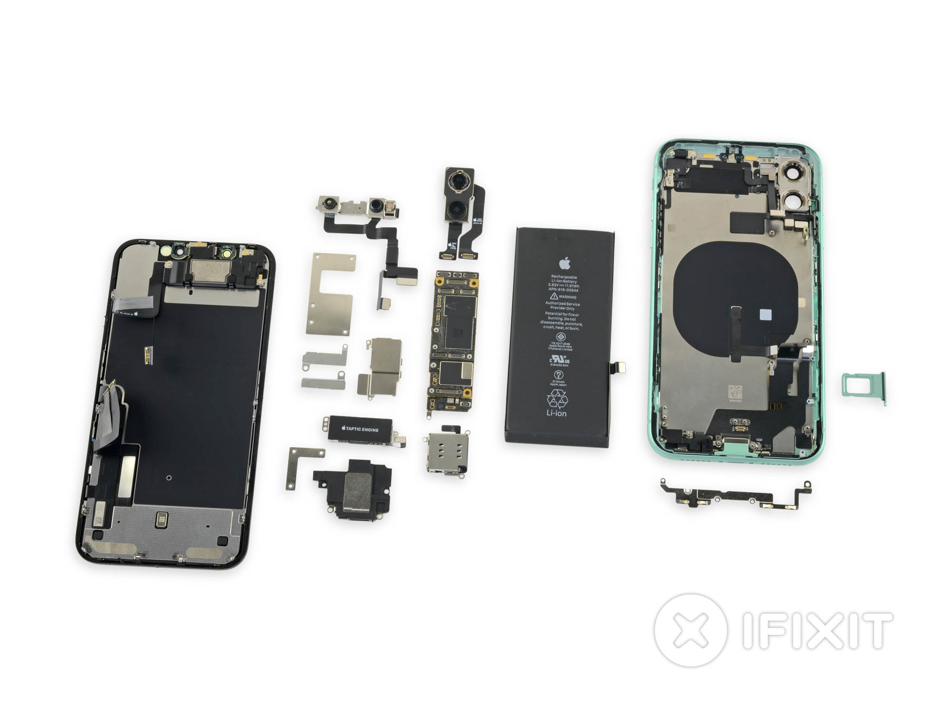 iPhone 11分解レポート。Proと同じ2層式ロジックボードを搭載【iFixit