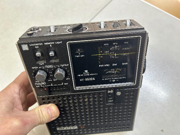 SONY ICF-5500A ラジオ修理 | でんきのテルテル (アトム電器茶屋町店)