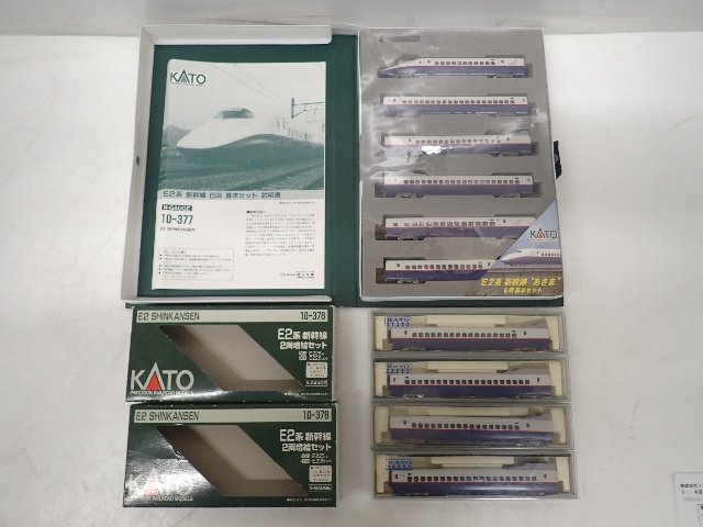 KATO カトー 鉄道模型 Nゲージ 10-377 E2系新幹線 基本6両セット + 10