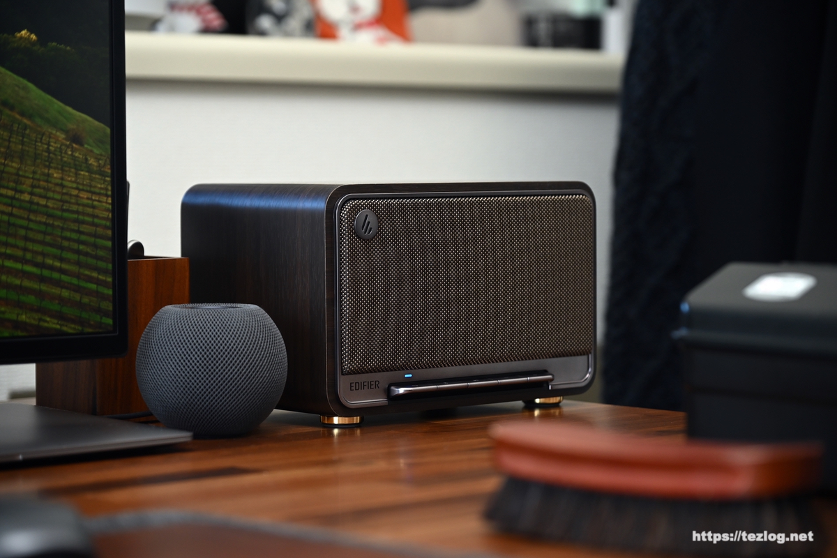 Edifier D32 レビュー。かっこいいレトロデザイン ハイレゾ対応