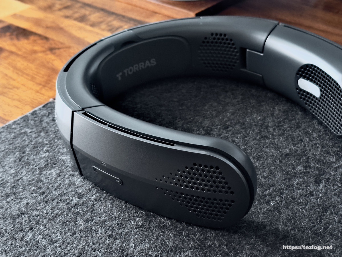 TORRAS ネックファン COOLiTE レビュー。おしゃれな折りたたみ式 首