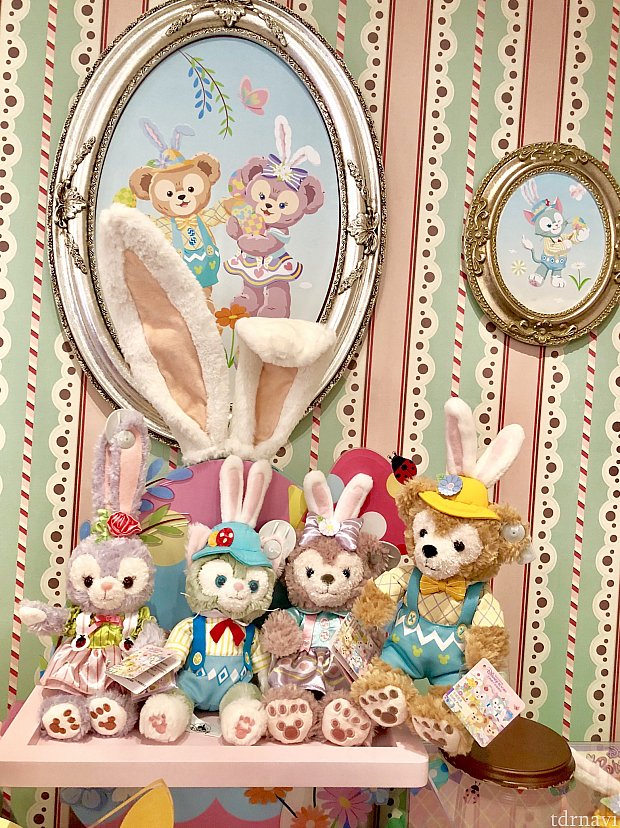 コスチュームが可愛い♡ダッフィー&フレンズのイースターグッズ（上海）