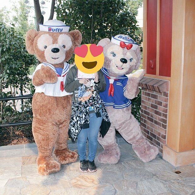 今や大人気！上海でダッフィー&シェリーメイに可愛いサインをもらい