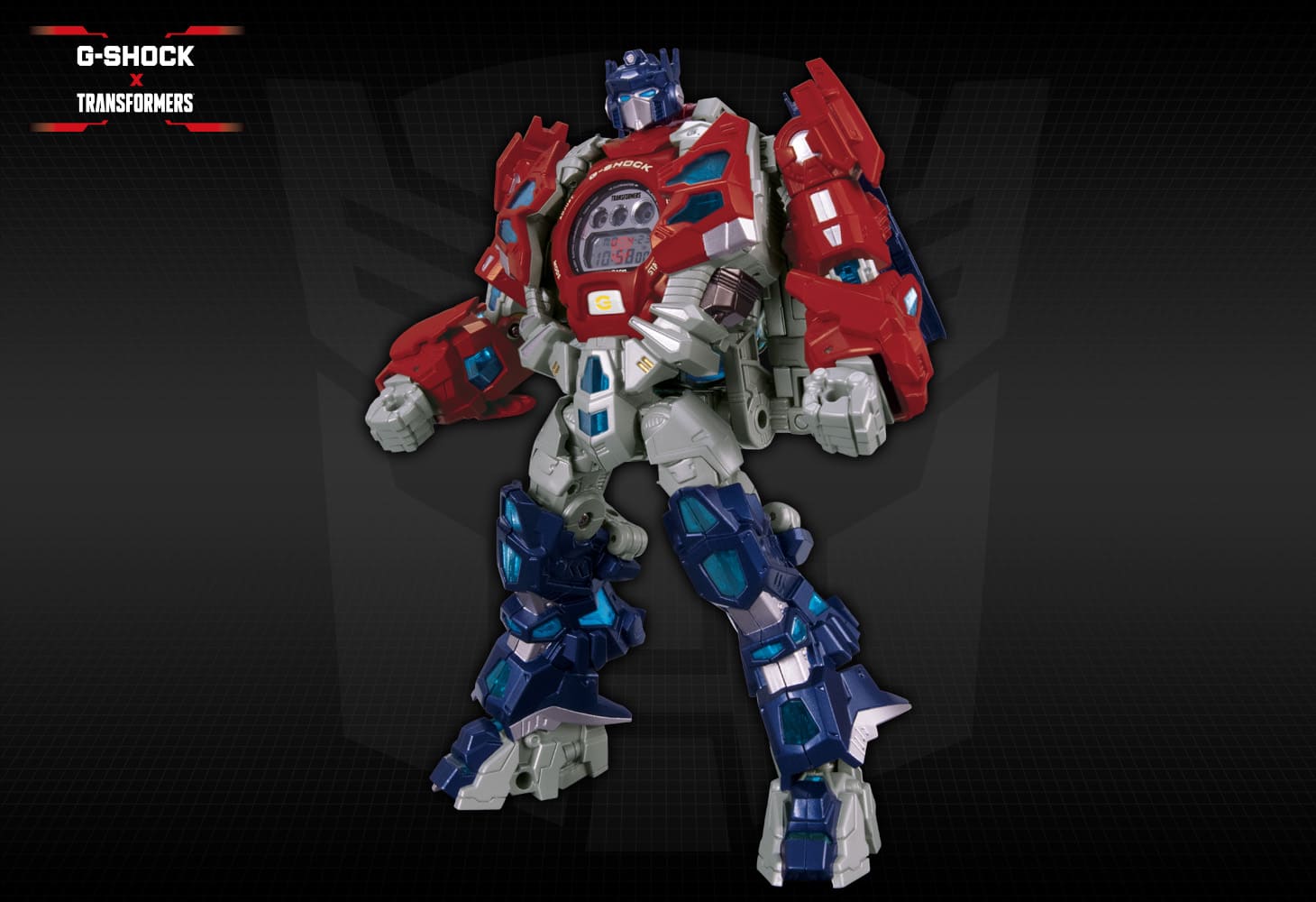 G-SHOCK × TRANSFORMERS マスターオプティマスプライムレゾナント