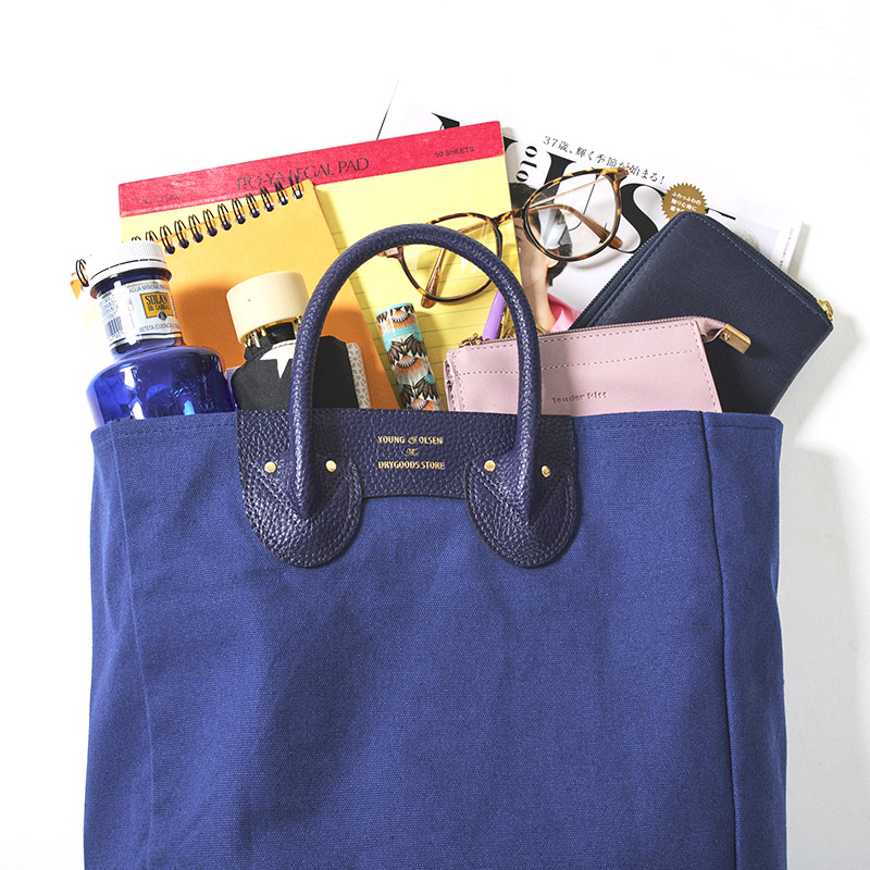 YOUNG & OLSEN The DRYGOODS STORE PACKABLE BAG BOOK NAVY SPECIAL