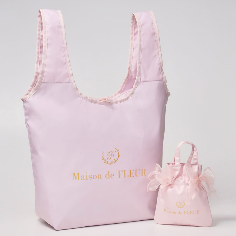 Maison de FLEUR COOLER SHOPPING BAG SET BOOK PINK│宝島社の通販