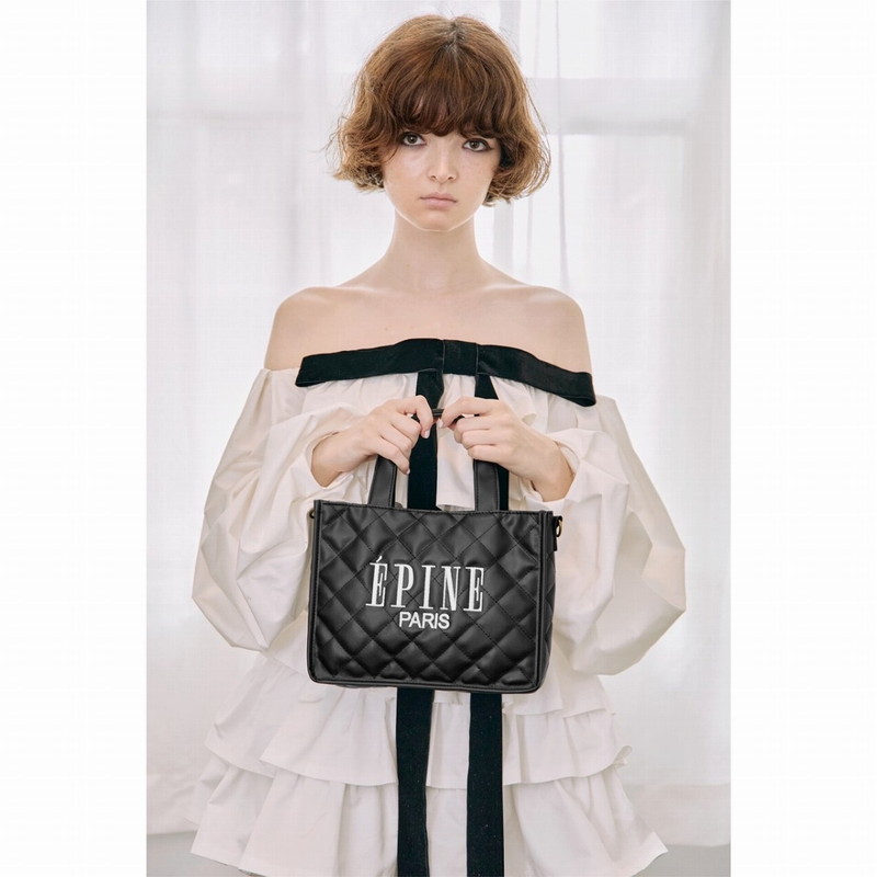 ÉPINE PARIS QUILTING BAG BOOK BLACK│宝島社の通販 宝島チャンネル