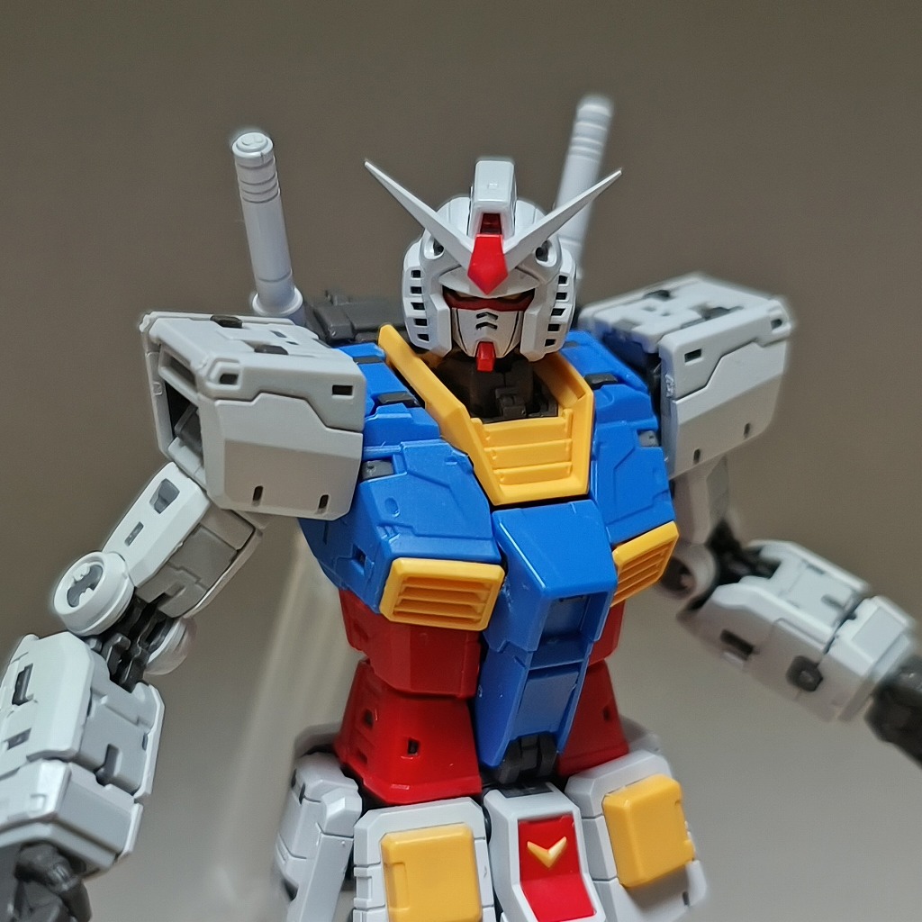 RG 1/144 RX-78-2 ガンダム Ver.2.0」が完成しました。 | とかとか。