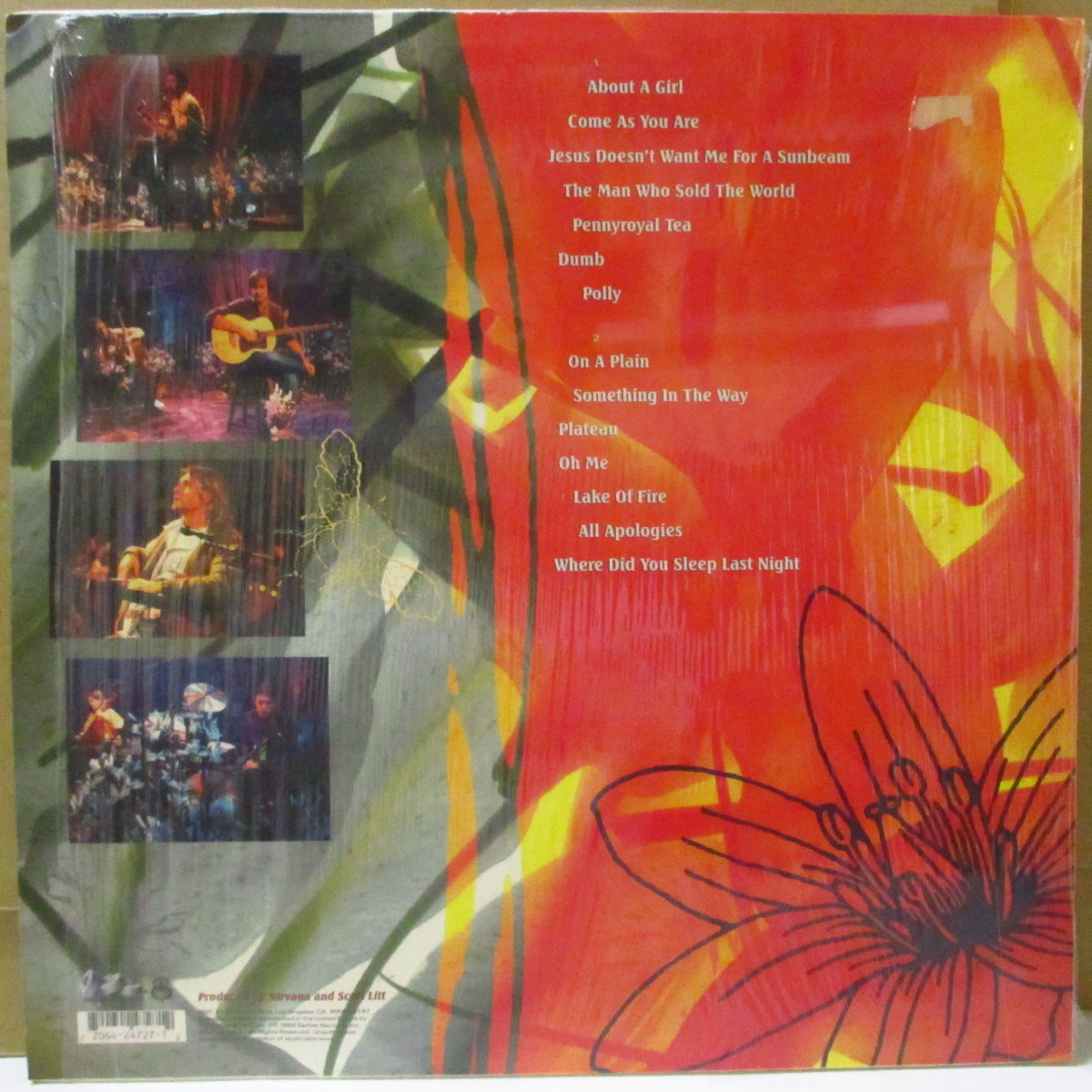 NIRVANA (ニルヴァーナ) - MTV Unplugged In New York (US オリジナル