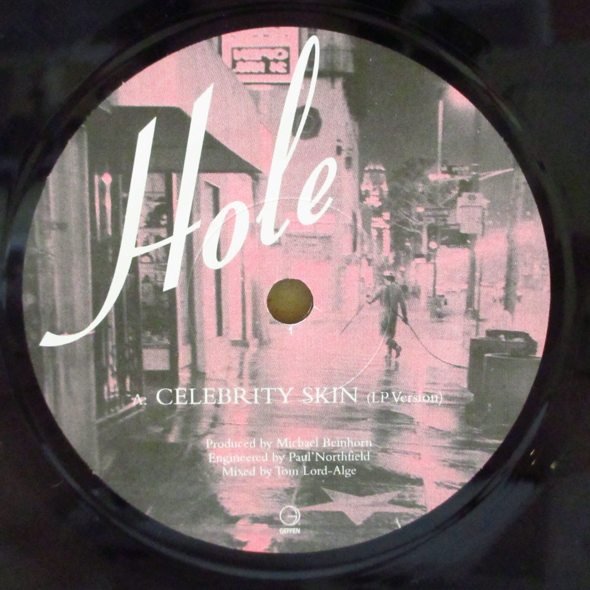 HOLE (ホール) - Celebrity Skin (UK オリジナル 7インチ+光沢固紙ジャケ)