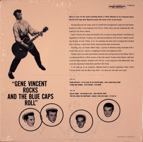 GENE VINCENT & HIS BLUE CAPS (ジーン・ヴィンセント) - Rocks & The