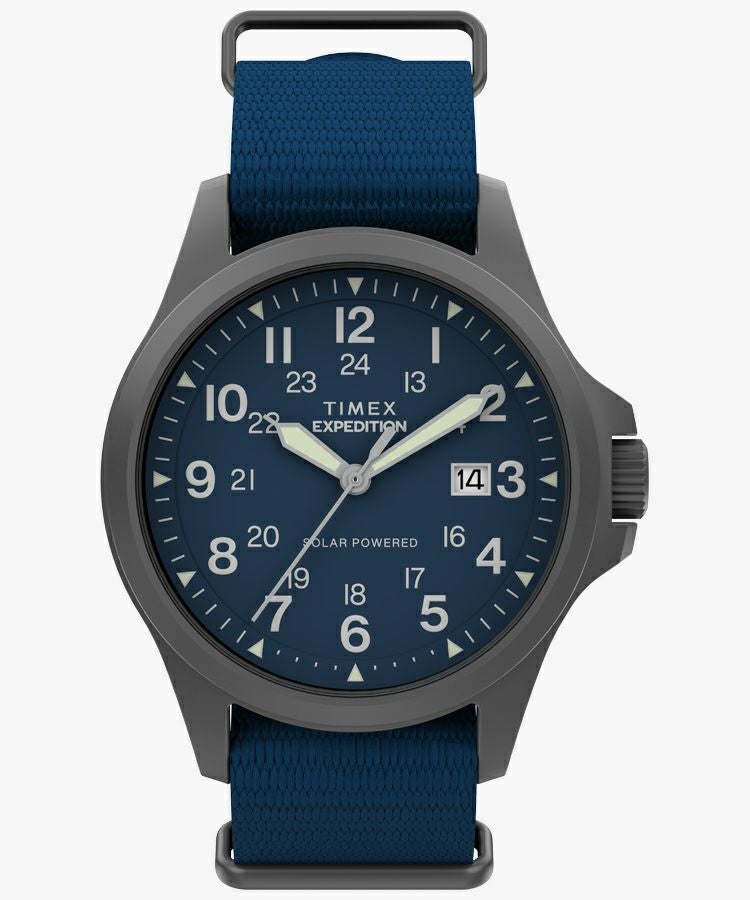 エクスペディション フィールドポスト ソーラー 41mm レザー | TIMEX