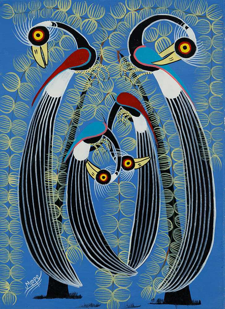 シマウマの親子 - ティンガティンガオンラインショップ