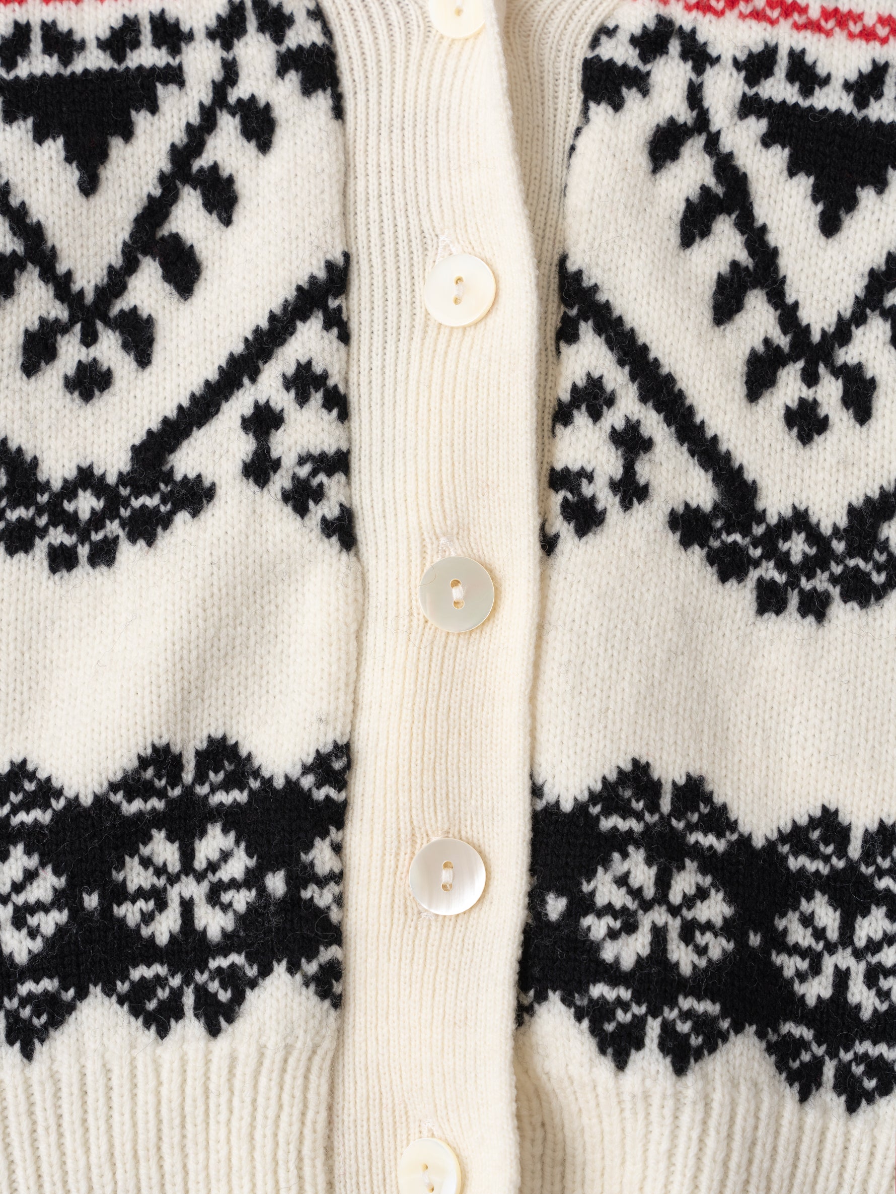 ノルディックニットカーディガン/TBDA-414