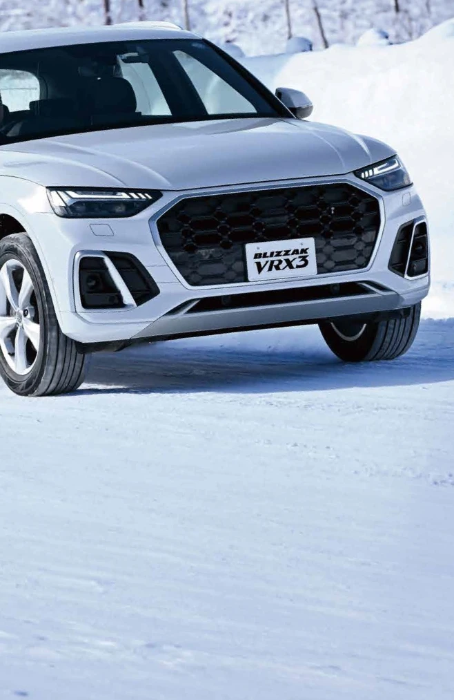 BLIZZAK VRX3 製品特徴：装着率No.1ブリザックブランド スタッドレス