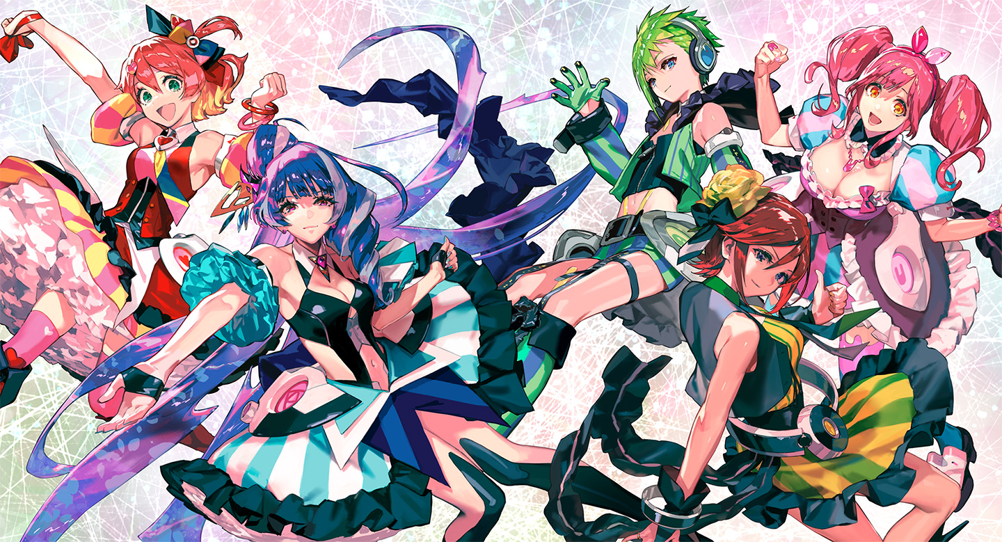 マクロスΔ ワルキューレ メインビジュアルアクリルパネル マクロスΔ