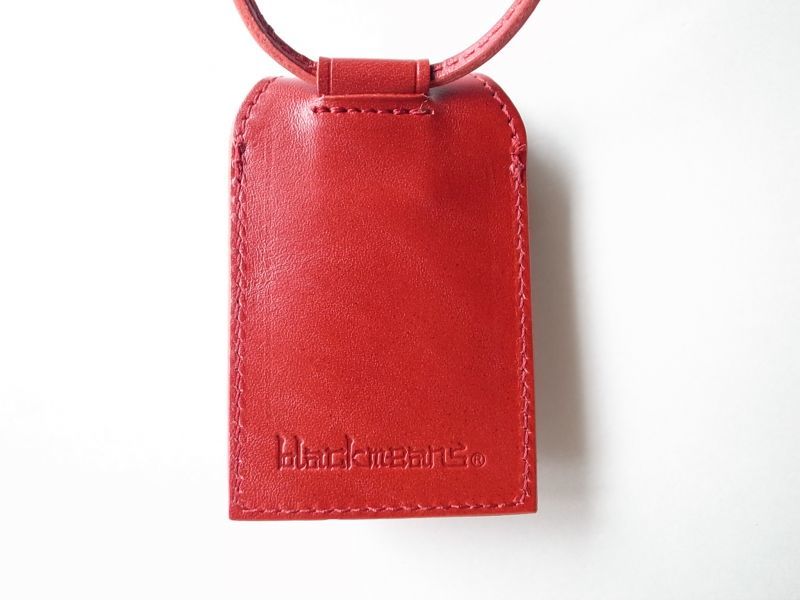 black means お守りケースネックレス・レッド - tity