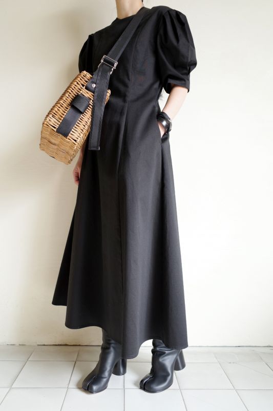 ebagos エバゴス ブライドルレザー×籐プリント入りショルダーバッグ - tity