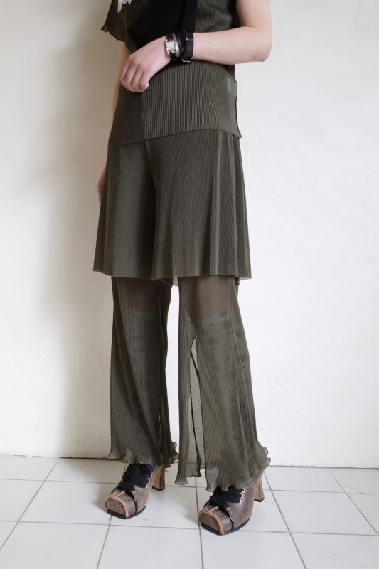 kotohayokozawa コトハヨコザワ フレアガウチョパンツ 通販生活®そよ風