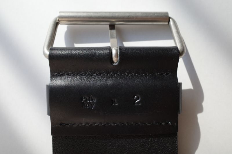 KOOKY ZOO クーキーズー JUVENILE LEATHER BELT ・BLACK - tity