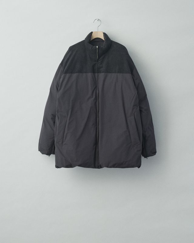 stein OVERSIZED REVERSIBLE DOWN JACKET・BLACK - tity