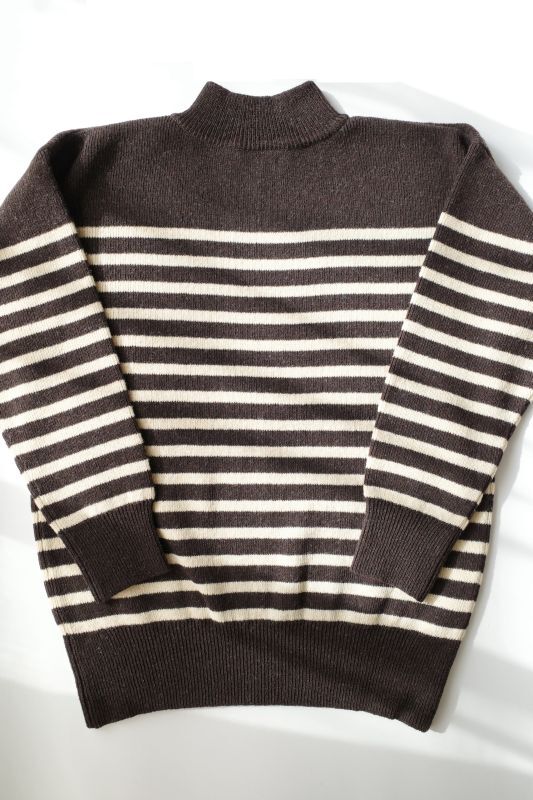 slopeslow GOB sweater・brown - tity