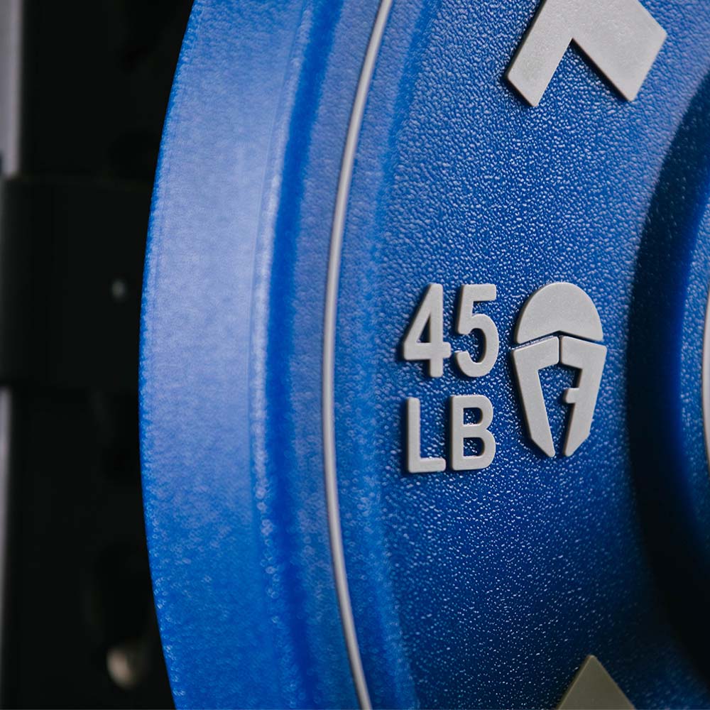 230 LB Set EZ-Grip Elite Urethane Color Plates | Titan Fitness