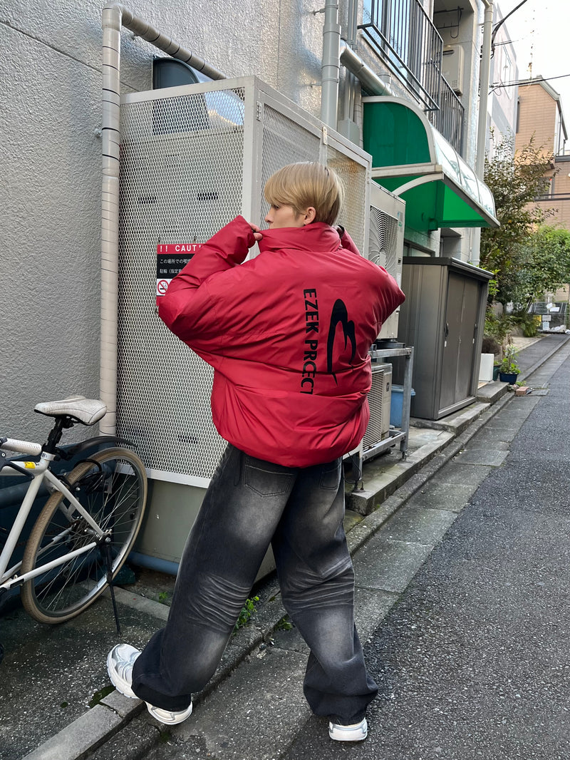 10日以内お届け】 ウォッシュドブラックバギーデニム L2011