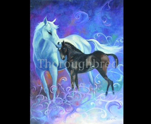 上鈴木正一「オルフェーヴル14」 | サラブレッドアート