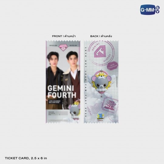 GMMTV / GEMINIFOURTH MINI フォトセット - タイBL・タイGLドラマ