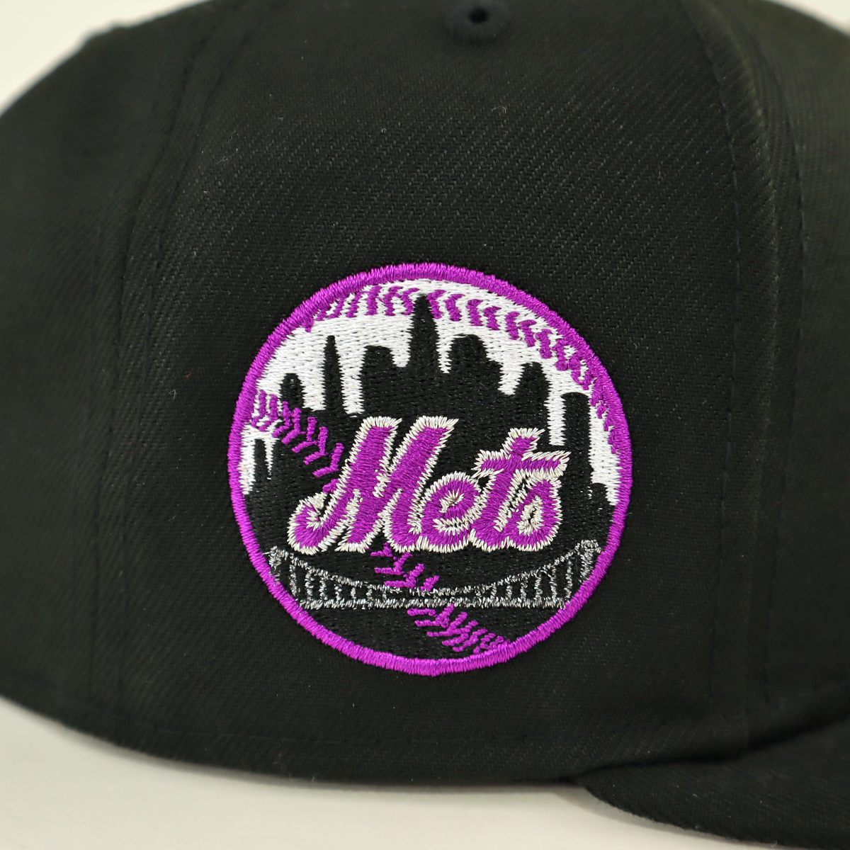 THE 7 LINE x METS Arched | New Era adjustable (BLACK)