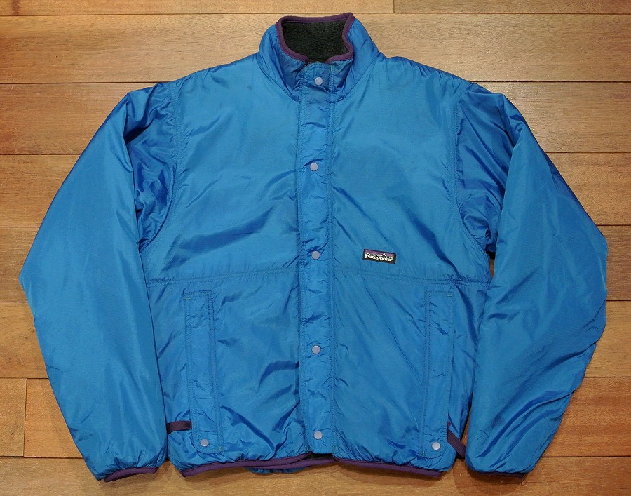 93 VTG/GOOD USED】Patagonia Pile Glissade Cardigan リバーシブル